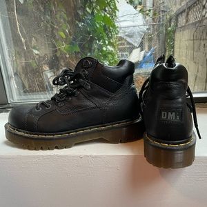 Dr. Marten’s Doc 10963 Black 8 Eye Stitched Work Boot